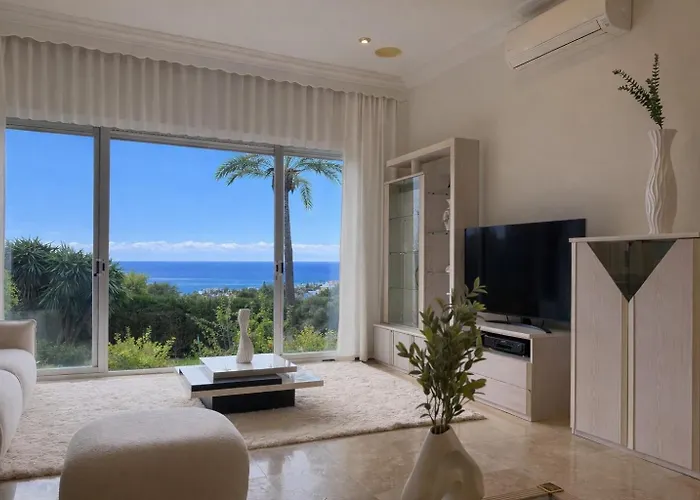 Luxurious 6 Min From With Sea Views Villa