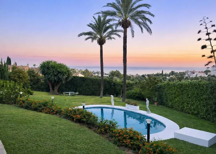 Willa Luxurious 6 Min From With Sea Views Marbella